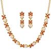 Gehna by Estele Gold Plated Fancy and Designer Necklace Set For Women