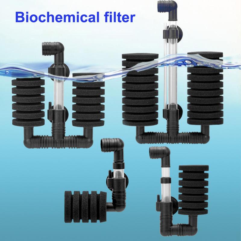 Аквариумная бесшумная губка-фильтр для аквариума, воздушный насос, скиммер, биохимическая губка-фильтр, аквариумный биофильтр, аквариумный практичный