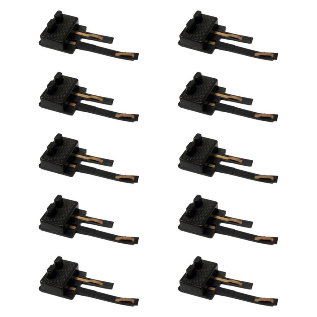 10 Power Connection Terminals on The HO Scale, Model Railway Accessories, Scale 1:87 ,, Spare Parts