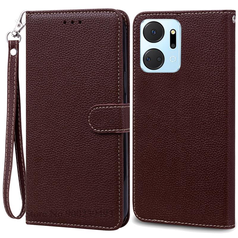 Чехол для Honor X7A Чехол для Huawei Honor X7A Силиконовый кожаный чехол-кошелек Чехол для телефона Honor X7A Coque Fundas Shell