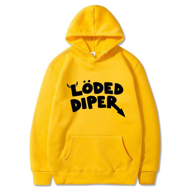 Женская толстовка с длинными рукавами LODED DIPER DIARY OF A WIMP KID, осенняя флисовая толстовка с буквенным принтом, женская уличная толстовка в стиле Харадзюку, женская одежда