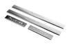 Накладки на пороги OmsaLine (4 шт, нерж.) для Renault Fluence 2009-2016 гг