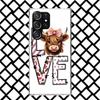 Cute Highland Cow Phone Case for Samsung Galaxy S26 S25 Edge S24 S23 Ultra S22 Plus S21 FE S20 + Soft Cover Print Fundas Galaxy