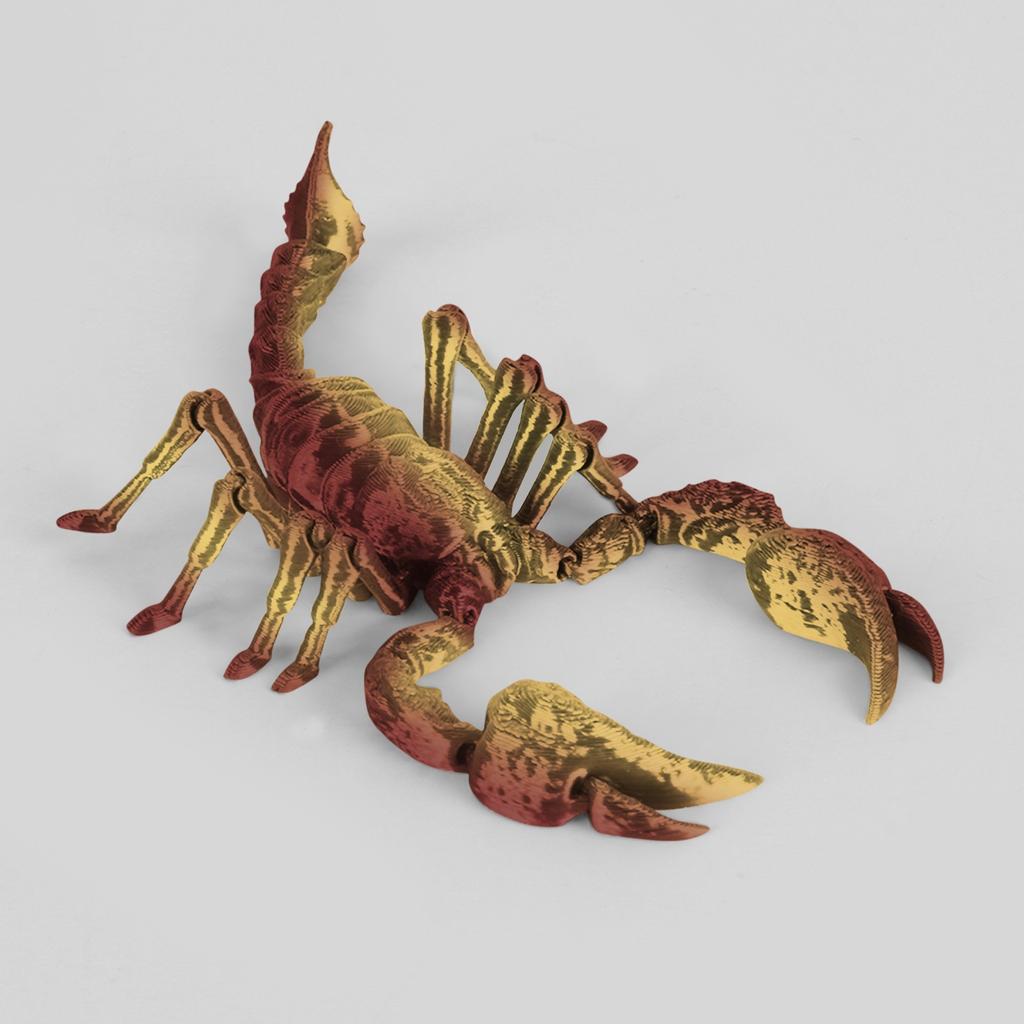3D-печать Скорпион 3D-печать Шарнирная игрушка Скорпион Взрослая детская игрушка Таинственная игрушка Скорпион