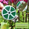 Plastic-Coated Gardening Zip Ties for Flower Support and Bundling