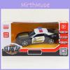 Alloy Model Car Camaro Bumblebee Police Car Toy For Kids Collectors
