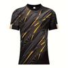 Summer Men's 3D Printed Sports Style Youth Sunshine Comfortable Leisure Trendy T-Shirt Plus Size Round Neck T-Shirts Tops