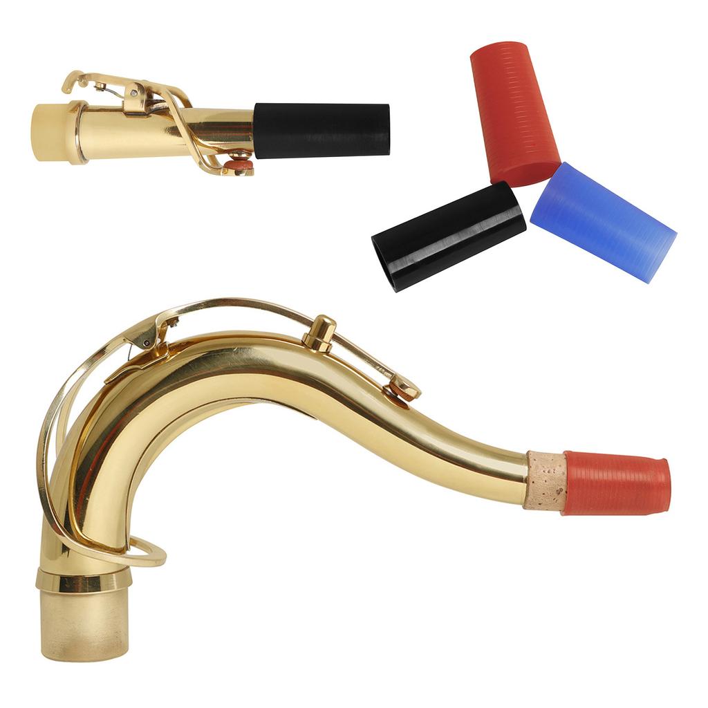3pcs/pack Saxophone Bend Neck Sleeve for Soprano/ Tenor/ Alto Neck Cork Saxophone Parts Musical Instrument Accessories