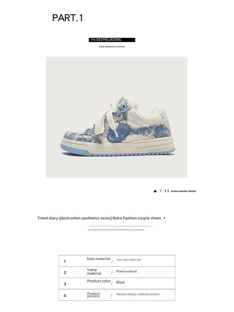 Мужская и женская обувь из модного парусинового полотна от дизайнера Гуанчжоу - стиль National Tide, унисекс-обувь Bread