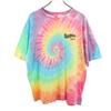 Anbil Tie-dye Pattern Short Sleeve T-shirt XL Men's Used