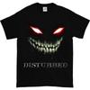 Disturbed Shirt Черная футболка унисекс Disturbed Grin