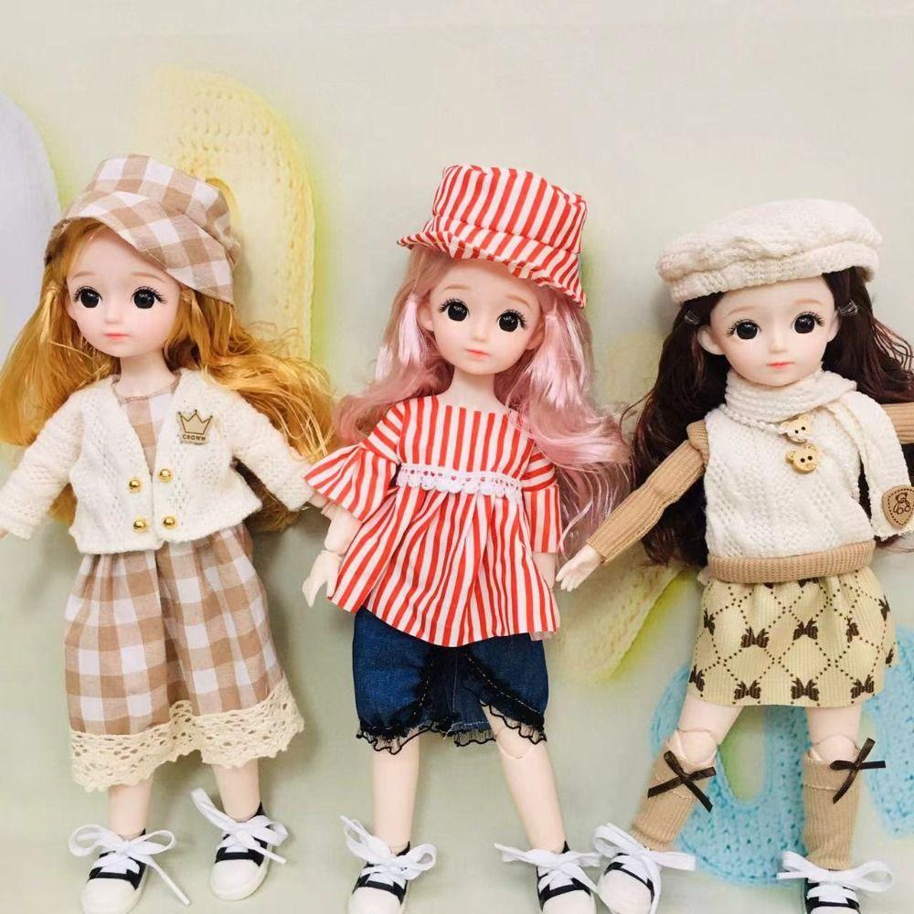 1/6 SD 30 см Bjd кукла с одеждой длинные волосы принцесса макияж шарнирная кукла девочка подарок
