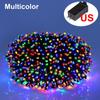 Christmas Lights 10M 20M 30M 50M 100M Decorative LED String Fairy Light Outdoor Garland Lamp For Wedding Holiday Garden Lighting 220V 110V