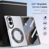 For Samsung Galaxy Z Fold 8 Case Protective HD Transport 360 Rotation Ring Holder Full Cover with film Mobile Phone Back Cover