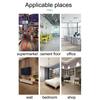 Wood Grain Floor Stickers 3D Wall Sticker PVC Waterproof Self-Adhesive Wallpaper Kitchen Living Room Home Floor Decor