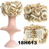 Curly Hair Chignons Hair Bun Claw Clip On Hair Wedding Retro Style