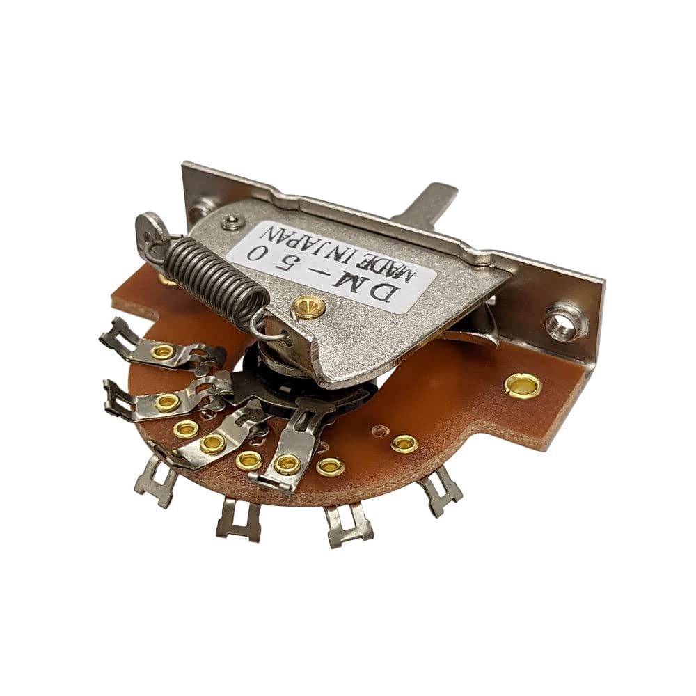 YJB PARTS DM-50 Сделанный в Японии рычажный переключатель с двумя ручками (Открытый тип, 5-ходовой)