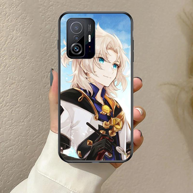 Чехол Albedo Genshin Impact для POCO F5 F3 M5s C40 F4 GT X3 X4 X5 Pro Чехол для Xiaomi 12 13 Lite 11T 12T Pro 12X