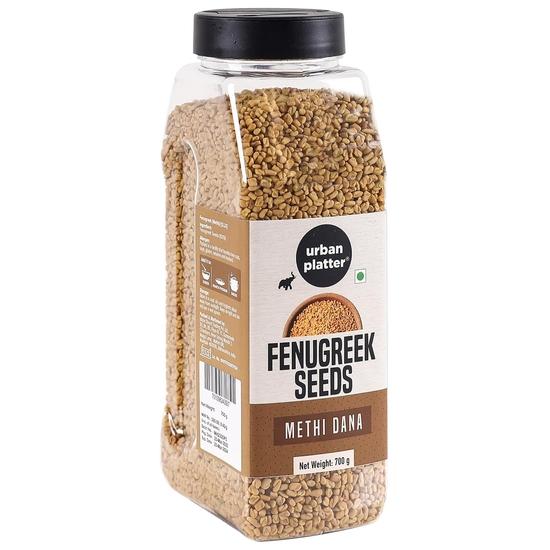 Urban Platter Dried Fenugreek Seeds, 700g (Methi Dana | Used for Microgreen Sprouting)