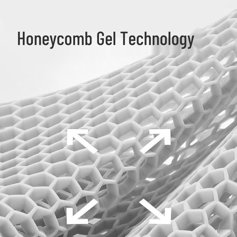 Летняя вентилируемая гелевая подушка для поясницы автомобиля Zhongheng из медовой сотовой ледяной шелковой ткани