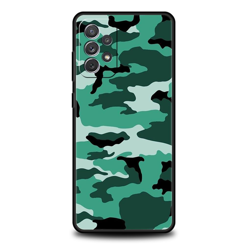 Чехол Camo Military Army для Samsung A51 A71 A21S A12 A15 A25 A31 A41 A52 A32 A23 A33 A53 A73 A03S A05S A13 5G Cover