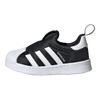 adidas Оригинальные кроссовки Superstar 360 Classic Универсальные низкие кроссовки для ходьбы Детская обувь Черный KI8790