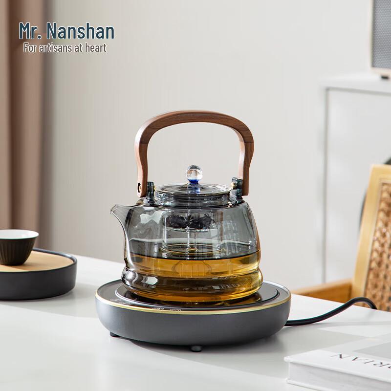 Nanshan Xiansheng Heat-Resistant Glass Steaming Teapot
