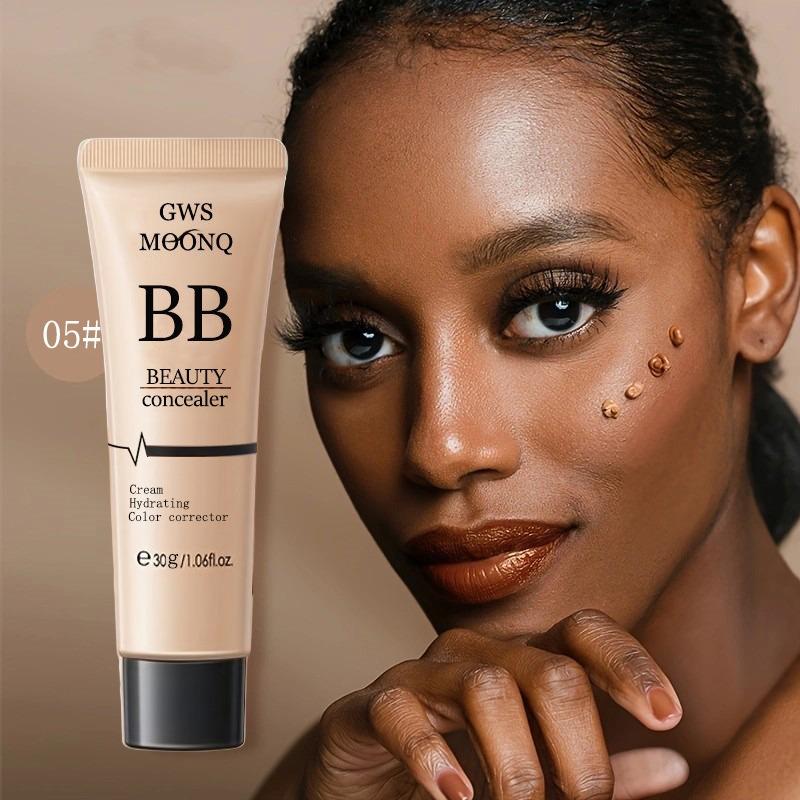 Liquid Foundation Concealer Oil Control BB Cream Moisturizing Brightening Skin Tone Long-lasting Waterproof Makeup
