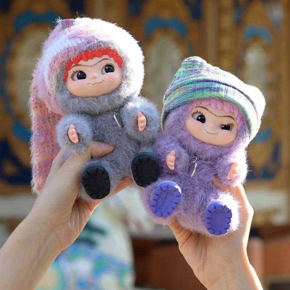 Wakuku V1 V2 Блайндбокс Лиса и Кролик Серия 'Trick Or Treat' Виниловая кукла Сюрприз-пакет Брелок Модный игрушечный Mystery Box Подарки