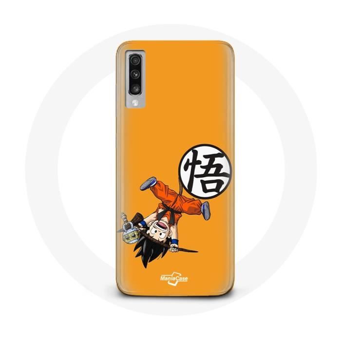 Чехол для Samsung Galaxy A70 Goku Dragonball Z Kid Anime