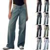 Womens Pajama Pants Sleepwear Casual Drawstring Elastic Waist Pants Comfy Straight Yoga Loose Trousers