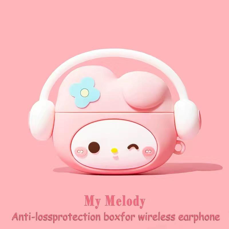 Мультяшный силиконовый защитный чехол для Apple AirPods Pro 3/4 поколения