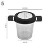 Reusable Infuser Fine Stainless Steel Coffee Lid Leaf Spice Filter Infuser Tea Strainer Filters