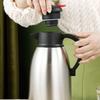 2L Thermal Coffee Jug Stainless Steel Insulated Kettle Durable Thermos Flask  Living Room