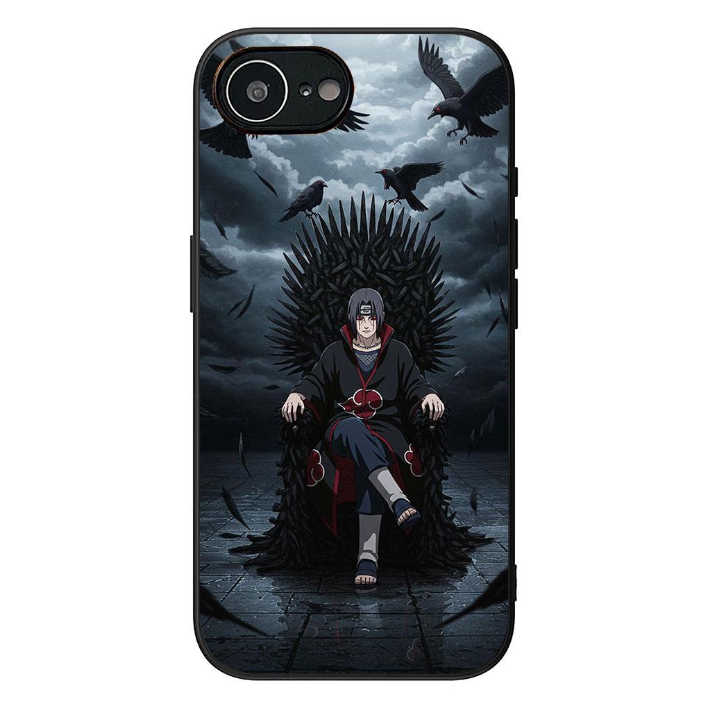 Cover for Apple iPhone 17 16 14 15 Pro Max Plus 15+ 16E XR ProMax Air + Phone Case Itachi Akatsuki Sasuke Uchiha Madaras Narutos