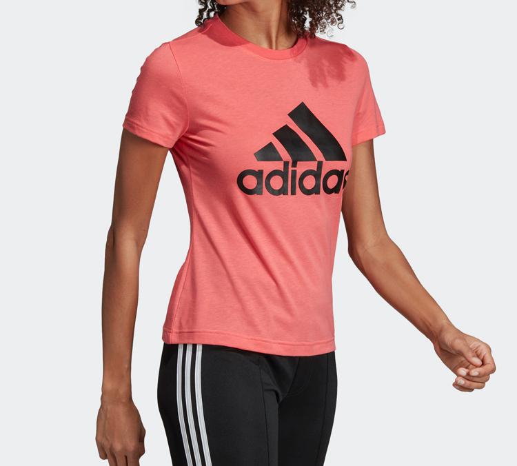 Adidas T Shirt Women's Prism Pink DY7733