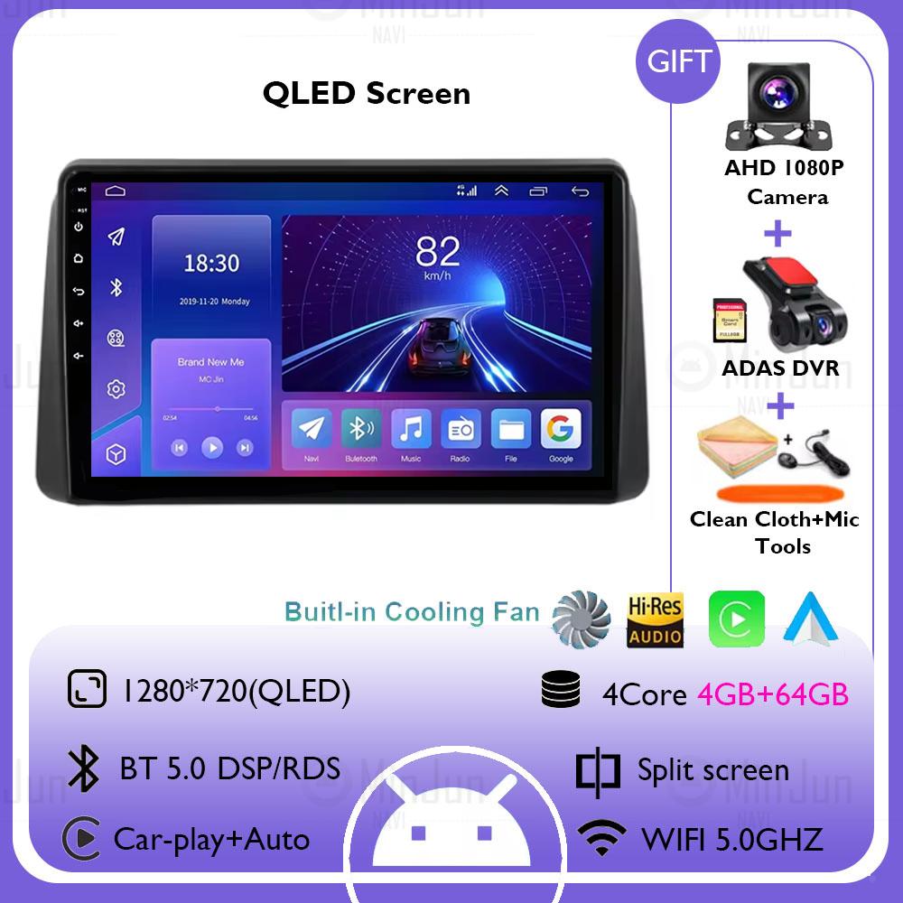 Для Chrysler 2011 - 2015 Grand Voyager 5 Car Radio Android 14 Мультимедиа Беспроводной Carplay Авто Стерео QLED Сенсорный Экран