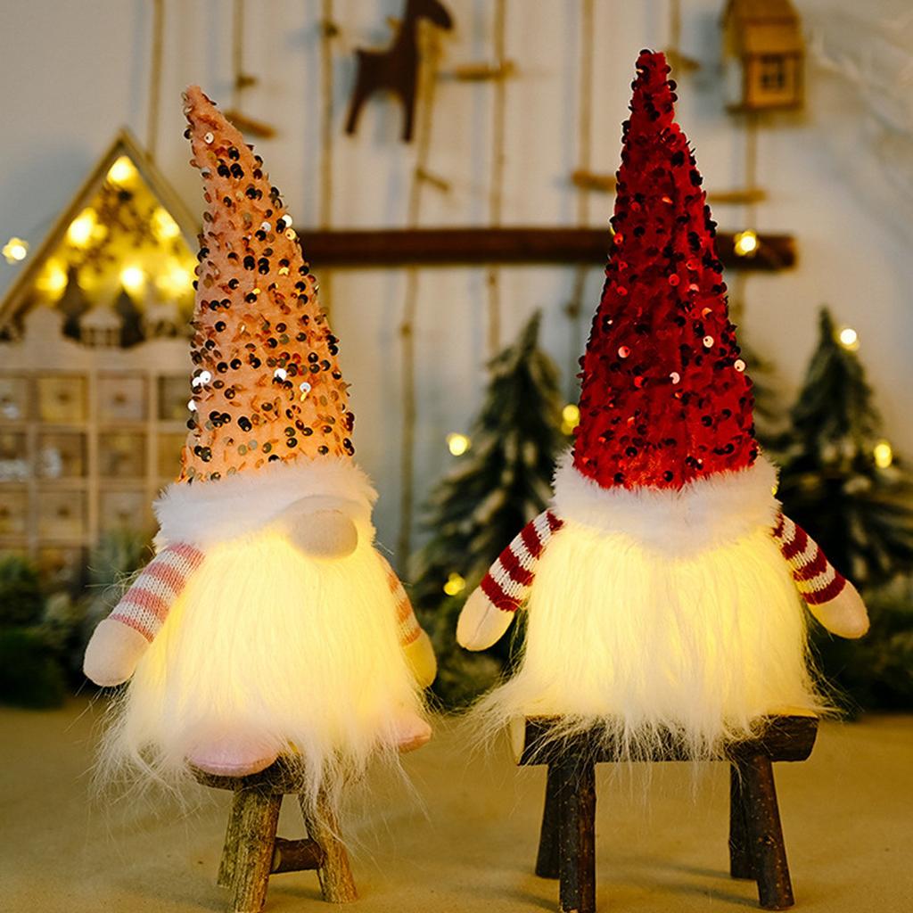 Рождественские Украшения Красная Шляпа Рождественская Безликая Кукла Стоящая Кукла-Гном