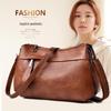 2023 Роскошная женская сумка из мягкой кожи: Трехслойная, вместительная, универсальная сумка кроссбоди для мам