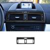 Для BMW X3 E83 2004-2010 Накладка на панель воздуховыпускного отверстия центральной консоли из углеродного волокна