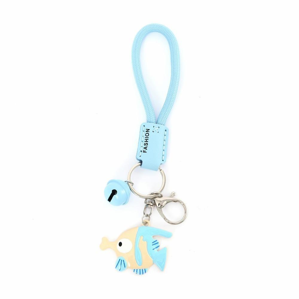 Wrist Strap Clown Fish Key Chain Anti-lost Anime Cartoon Key Charm Jewelry Accessories