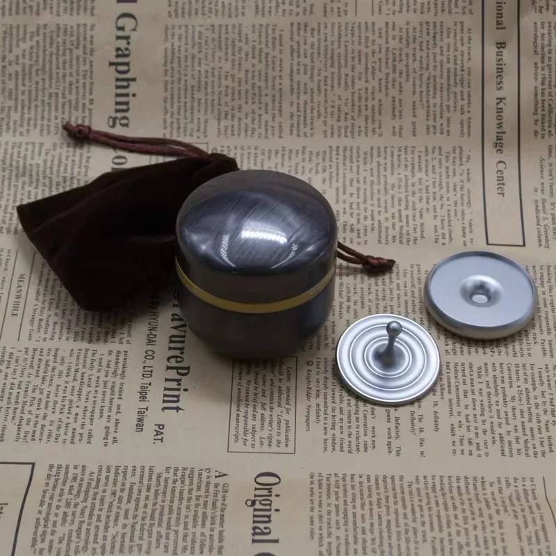 Rotating Gyro Spinning Top Magnetic Metal Water Drop Fingertip Hand Spinner Desk Fidget Toys For Adults Kids Antistress Funny
