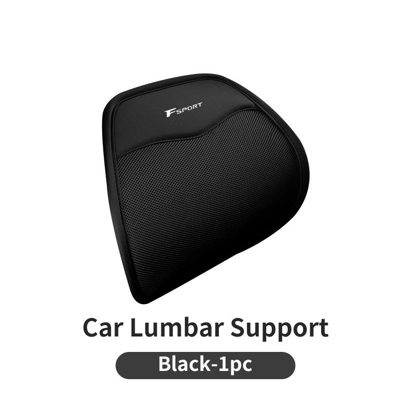 CKU5 Car Seat Lumbar Support Breathable Waist Cushion Backrest Accessories For Lexus UX250h RX450h CT200h RX400h NX300h RX350