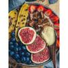 New 5D DIY Diamond Painting Food Fruit Diamond Embroidery Landscape Cross Stitch Full Round Drill Home Decor Manual Gift