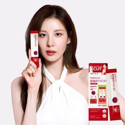 [SNSD Seohyun Pick] Choleology Cutting Jelly 10+2 пакета (2 пакета отдали) / Уровень сахара в крови / Углеводы / CUT жировых отложений