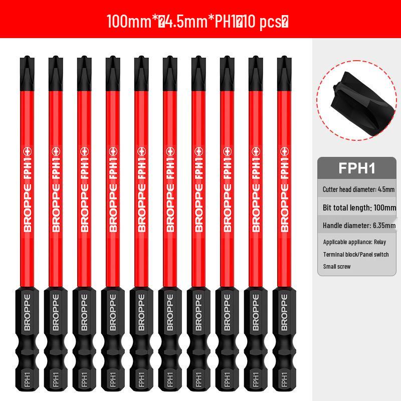 Улучшенная магнитная не скользящая электрическая насадка-отвертка для воздушных и панельных переключателей