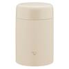 ZOJIRUSHIThermal Soup Jar Lunch Jar Seamless 520ml Beige Lid and Gasket Integrated Only 3 Items To Wash SW-KA52-CM