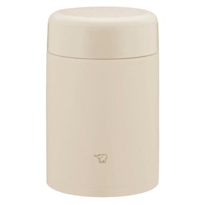 ZOJIRUSHI Термос для супа, банка для ланча, бесшовная, 520 мл, бежевая, крышка и прокладка встроены, нужно мыть только 3 предмета SW-KA52-CM