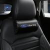Автомобильная подушка-подголовник на сиденье из углеродного волокна для Ford ST Fiesta Focus Mk2 3 4 Edition Mondeo Fusion Ecosport Защитная накладка для поддержки головы