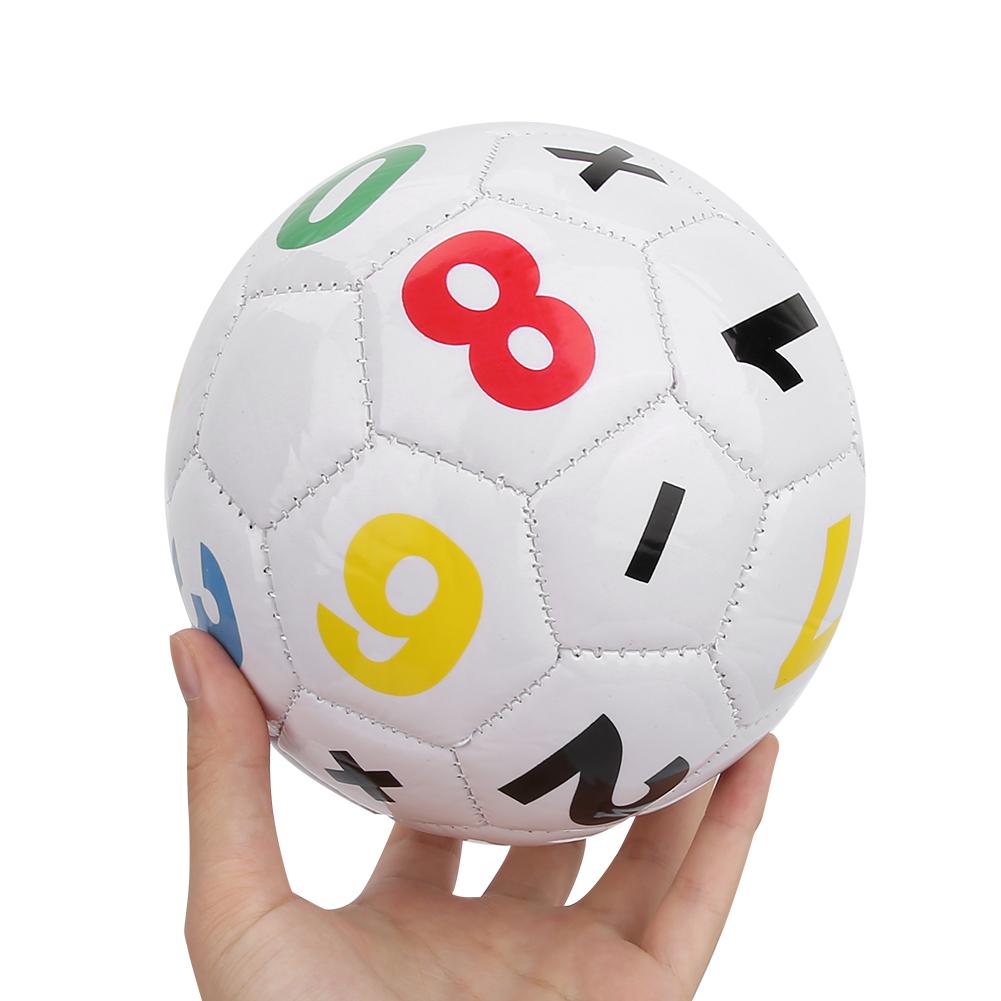Детский спортивный футбольный мяч для спорта на открытом воздухе, размер 2, спортивный инвентарь для тренировок(Белый номер)